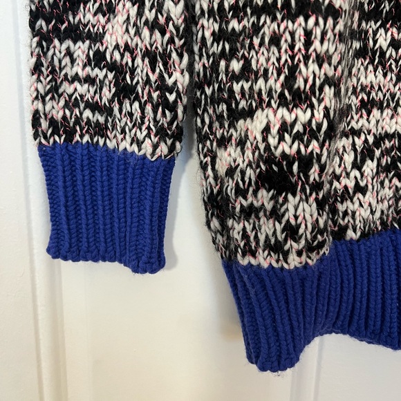 J. Crew Marled Wool Colorblock Sweater - Picture 4 of 6